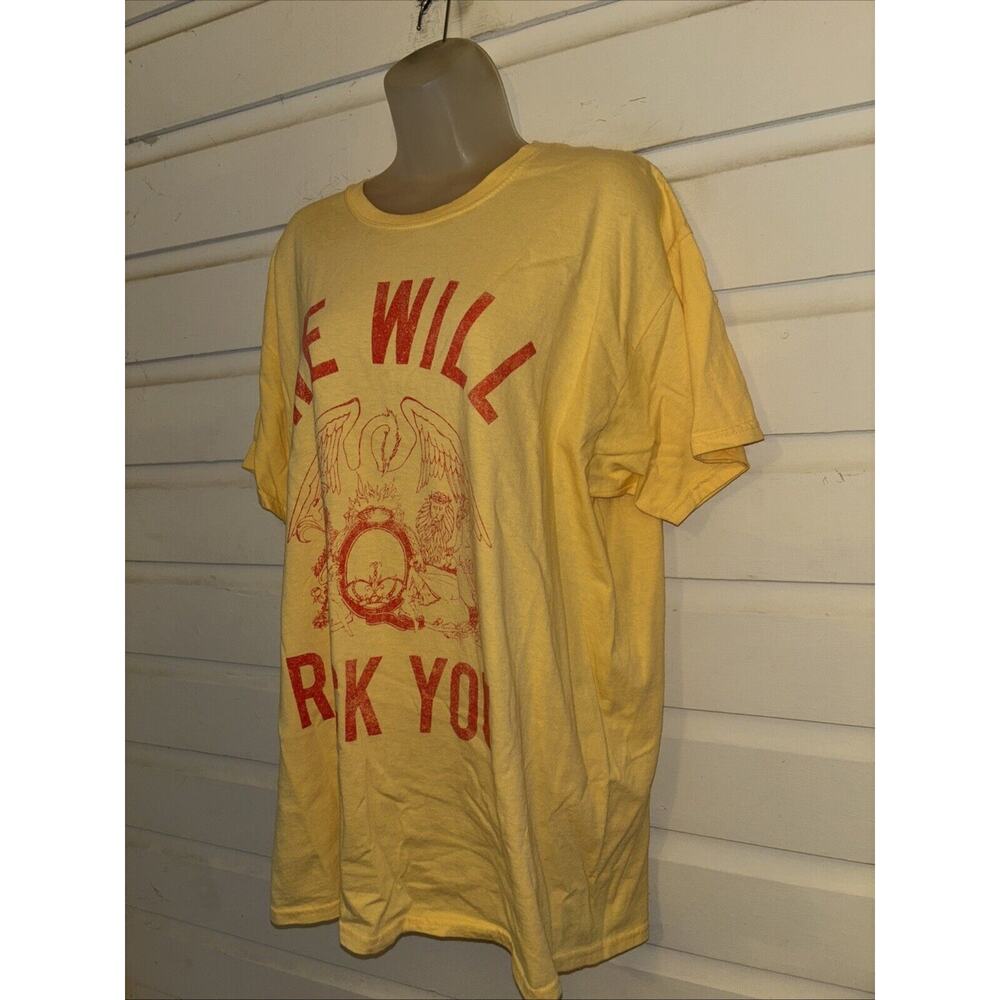 Queen Official Merch 100% Cotton Short Sleeve Oversized Tshirt Size L - Picture 3 of 8